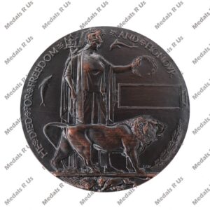 Alternative view of Memorial Plaque - Miniature