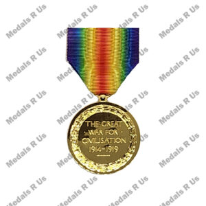 Alternative view of Victory Medal - Full Size