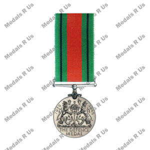 Alternative view of DEFENCE MEDAL - FULL SIZE
