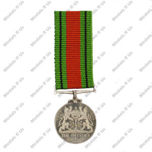 Alternative view of DEFENCE MEDAL - MINIATURE