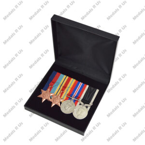 MOUNTED MEDAL SET WWII - GROUP 06 (4 MEDALS)